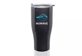 Stainless Steel Grip Travel Mug smoke