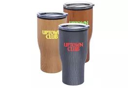 Challenger Wood travel mug