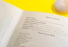 Restaurant Menu A