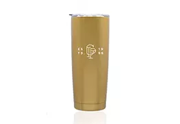 Pipette coffee tumbler gold