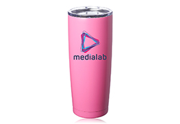 Pipette coffee tumbler pink