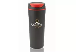 Plastic Travel Mug Red