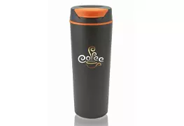 Plastic Travel Mug Orange