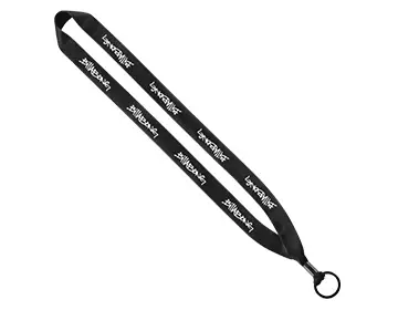 Polyester Lanyard black