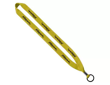 Polyester Lanyard Yellow