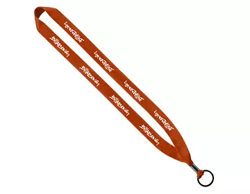 Polyester Lanyard Orange