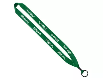 Polyester Lanyard grass green