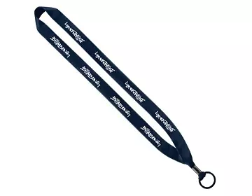 Polyester Lanyard Navy blue