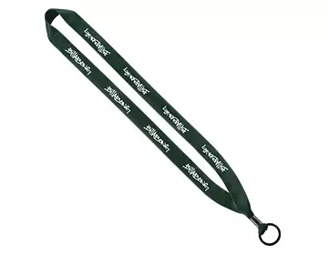 Polyester Lanyard hunter green