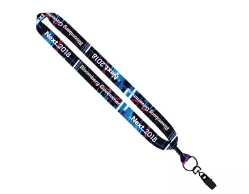 1" Dye Subliminated Lanyard