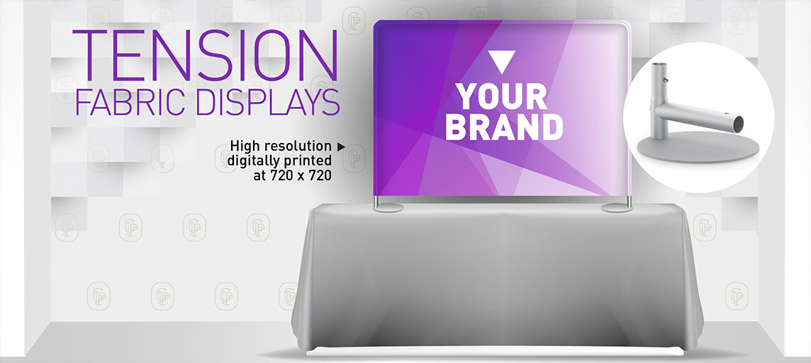 Curved Tension Fabric Displays