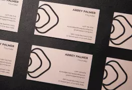 Custom Raised Spot UV Business Cards