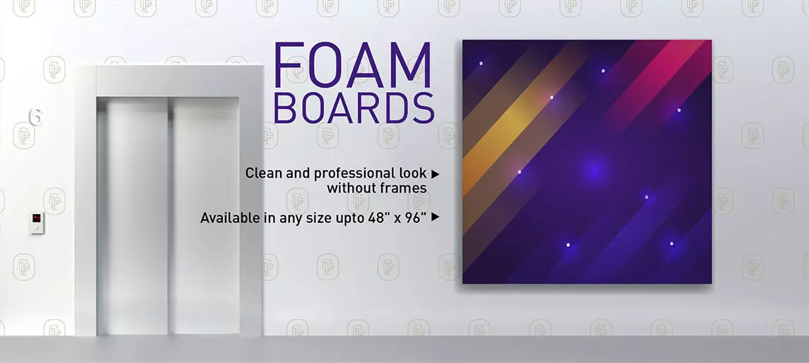 Foam Board Printing, Foam Poster Board