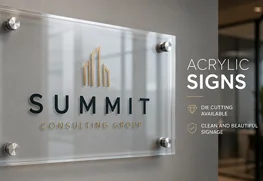 Custom Acrylic Sign