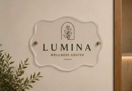 Custom Shape Acrylic Sign