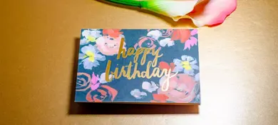 Foil Stamp Greeting Cards | Gold Image Printing