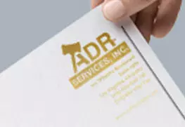 Letterhead - Gold Foil