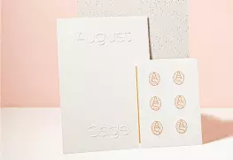 Embossed Note Cards