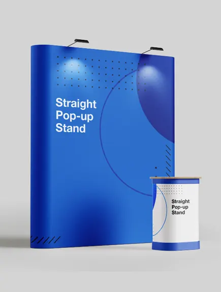 Pop Up Display Straight
