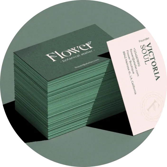 Edge Painted Business Cards