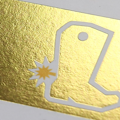 colored gold aluminum foil embossed printing