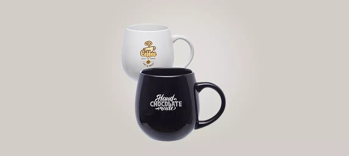 Custom Bistro Coffee Mugs 16 Oz. Set Of 50, Personalized Bulk